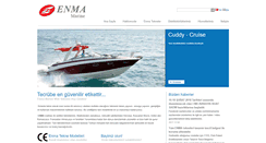 Desktop Screenshot of enmamarine.com