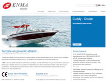 Tablet Screenshot of enmamarine.com